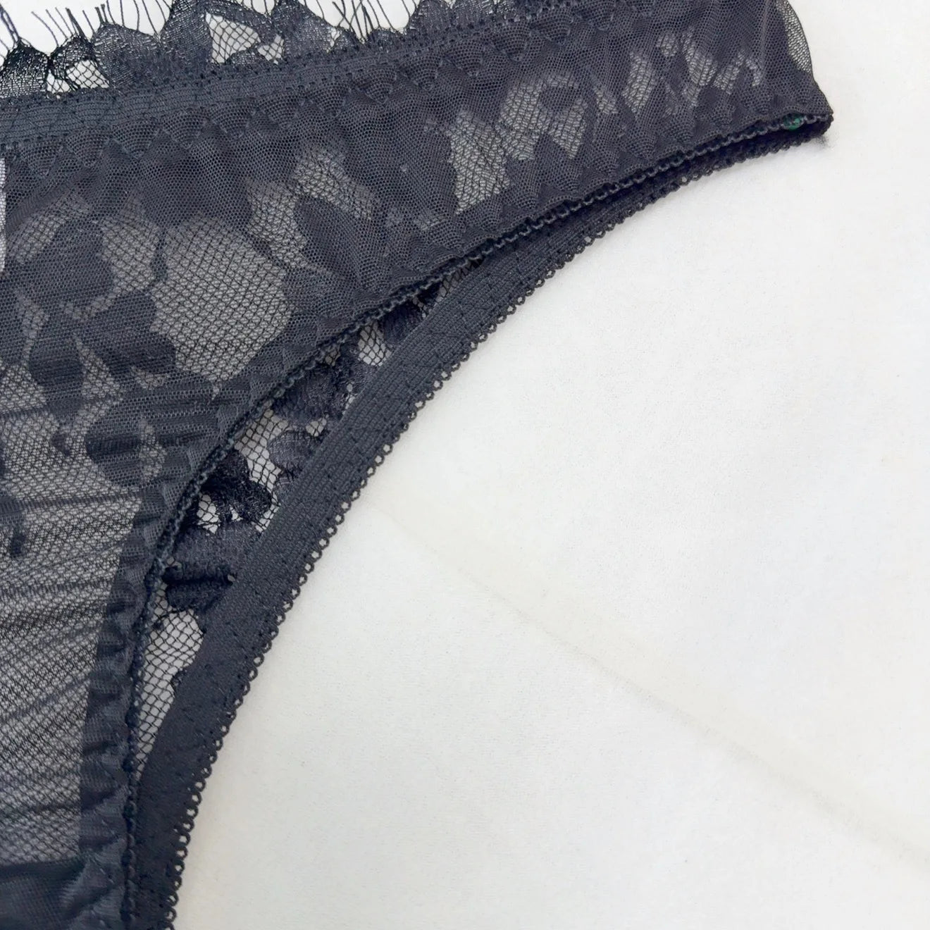 Sexy Lingerie Women Outfits Sheer Lace Corset Set Transparent 2-Piece Bra Set Girdle with Adjustable Straps Erotic Underwear