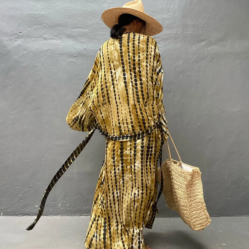 Women's Beach Cover Ups Button Down Sunscreen Bikini Swimwears Vacation Bamboo Maxi Sundress Oversized Bathing Suit Cover Ups