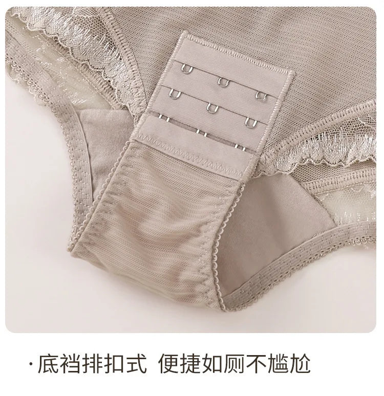 Shapewear One-Piece Fixed Cup Non-Slip Side Breast Slimming Shaping Bodysuit Womens Underwear Women Body Shaper