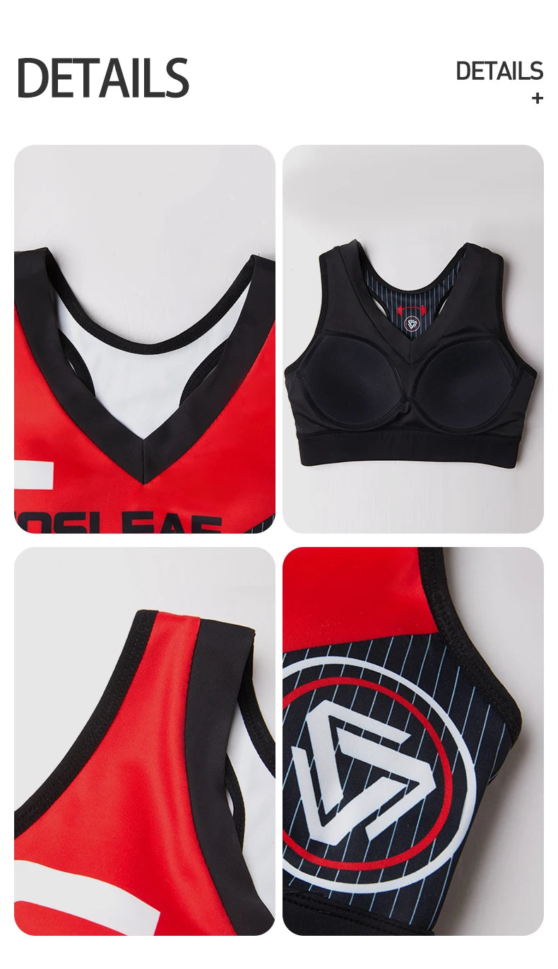 Sportswear Woman 2024 Sports Bras V Neck Shockproof Fitness Athletic Brassiere Running Tops Yoga Bra For Gym With Fixed Pads