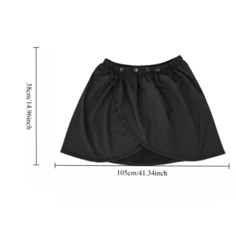 Womens Yoga Cover Up Skirt for Running Workout Modesty Swimwear Beach Wrap