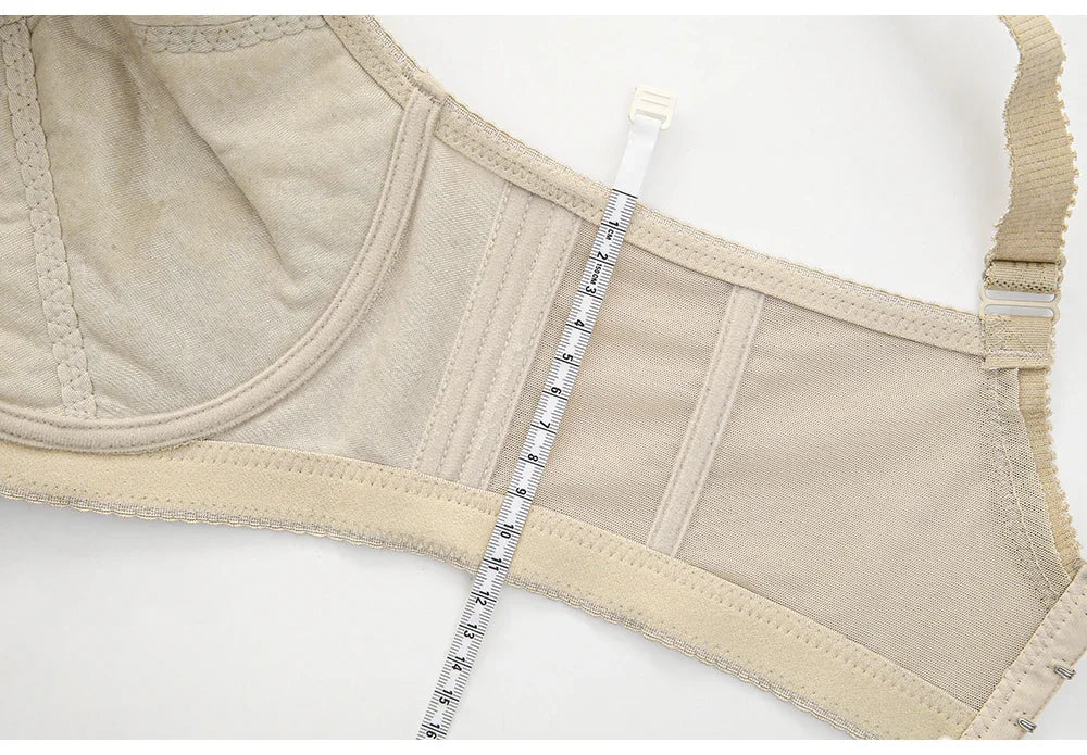 Huge Women Bra Size 38-54 Full Cup D E F G Cotton Lingerie Sexy Lace Minimizer Push Up Top Padded Underwire Bralette Underwear