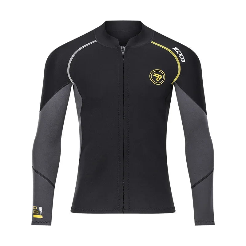 1.5mm/3mm Wetsuits Surf Suits for Men Premium Neoprene Pant Top One-Piece Swimsuits for Scuba Diving Snorkeling Surfing Wet Suit