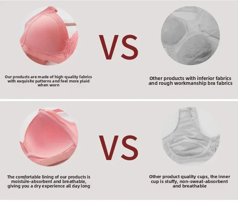 Popular Spot Fashion Plump in The Elderly Large Size Underwear Gather Comfortable Bra Bra for Women Free Shipping Push Up Bra