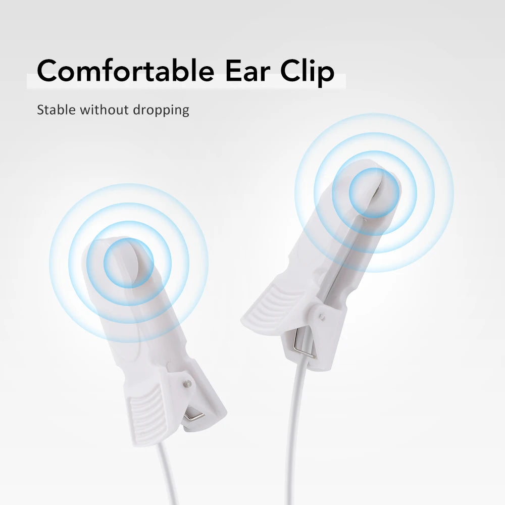 Smart CES Sleep Aid Ear Clip Relaxation Device USB Rechargeable Sleep Helper for Adults Improve Sleep Comfort
