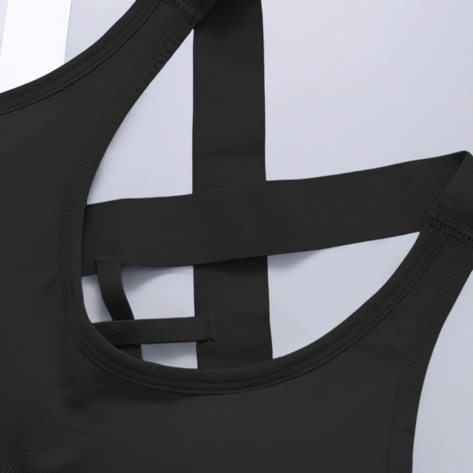 Women'S Sports Bra Cross-Back Design Seamless Design High Elasticity Quick-Drying Suitable All Seasons Fitness And Yoga
