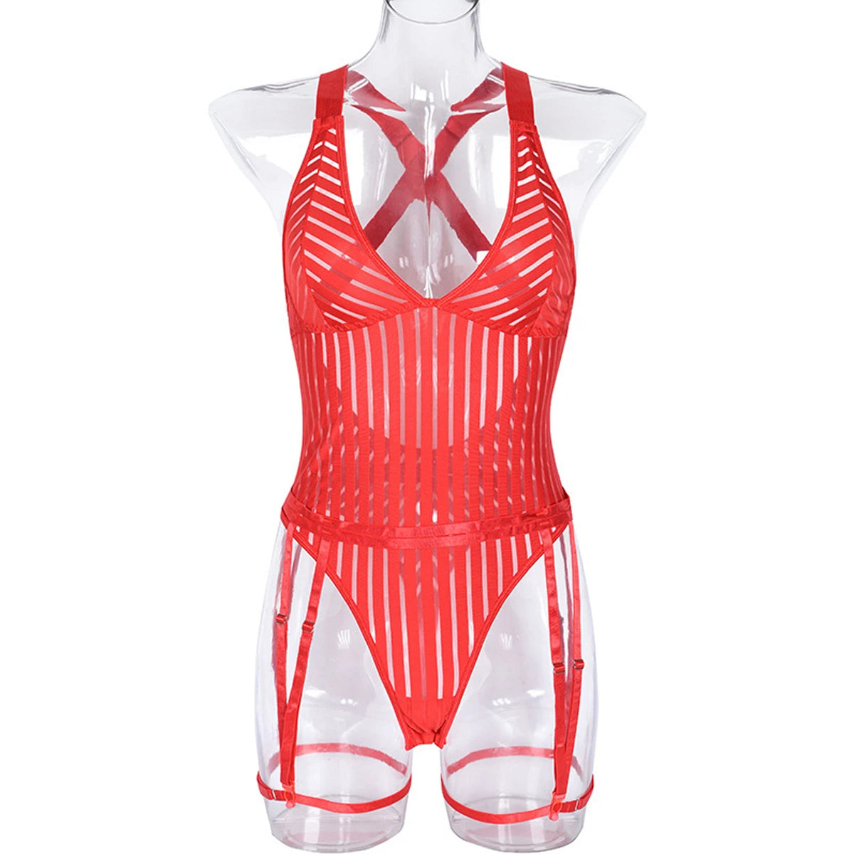 Sexy Strip See Through Lingerie Bodysuit Seductive Erotic Eco-Friendly Packing