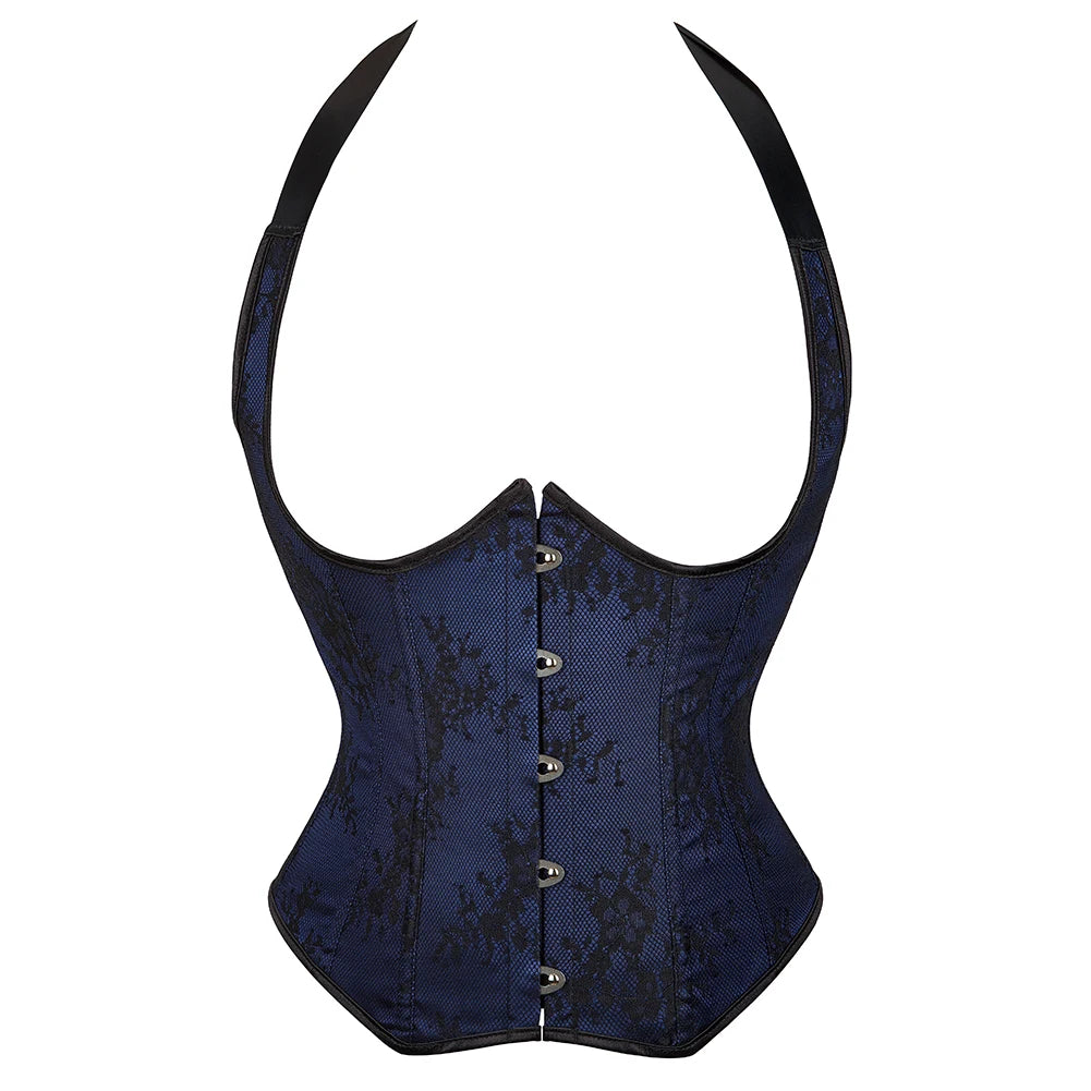 Sexy Overbust Corset Top with Straps,Embroidery Erotic Sensual Lingerie ,Woman Corgested Bustier Waist Corset Body Shapewear