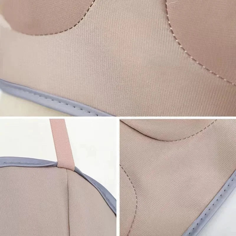 Wireless Electric Massage Bra Compress Vibration Chest Massager Home Breast Care Rechargeable Skin Friendly Relaxing Ergonomic