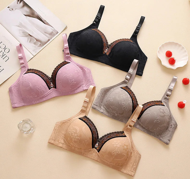 Bras for Women's bra plus big large size Super Push up bralette lace intimates Sexy lingerie Undrwear underwire 100AB Cup