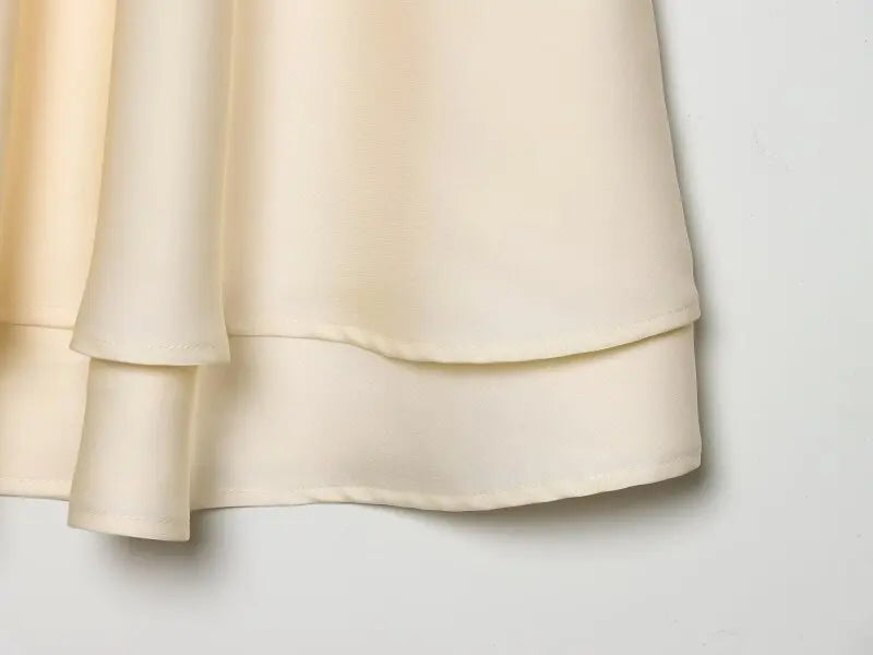 Ladies Silky Satin Slip Dress, Sexy V-Neck Lace Trim Spaghetti Strap Mini Dress, Lightweight for Summer Casual Outings