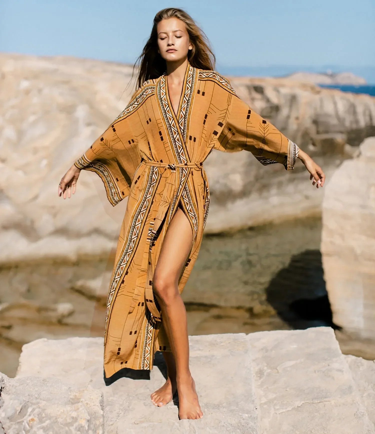Women Swimsuit Beach Cover Up Dress Sleeve Tunic Long Pareos Cosplay Covers ups Summer Robe Plage Beachwear 2026