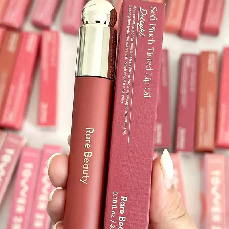 Rare Beauty Liquid Blush Silky and Glides On Smoothly Nature Long Lasting Plump Happy Hope Delight Stained Lipstick Gloss Makeup