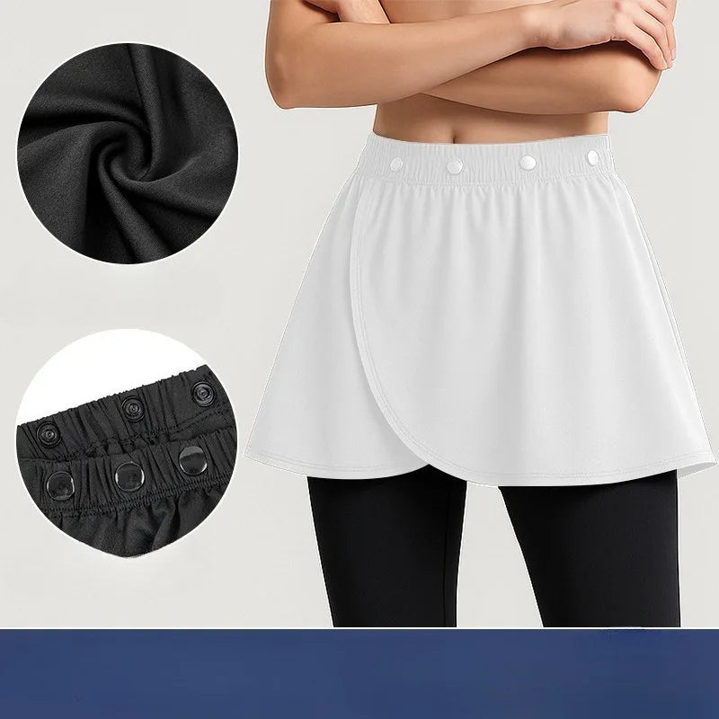 Womens Yoga Cover Up Skirt for Running Workout Modesty Swimwear Beach Wrap
