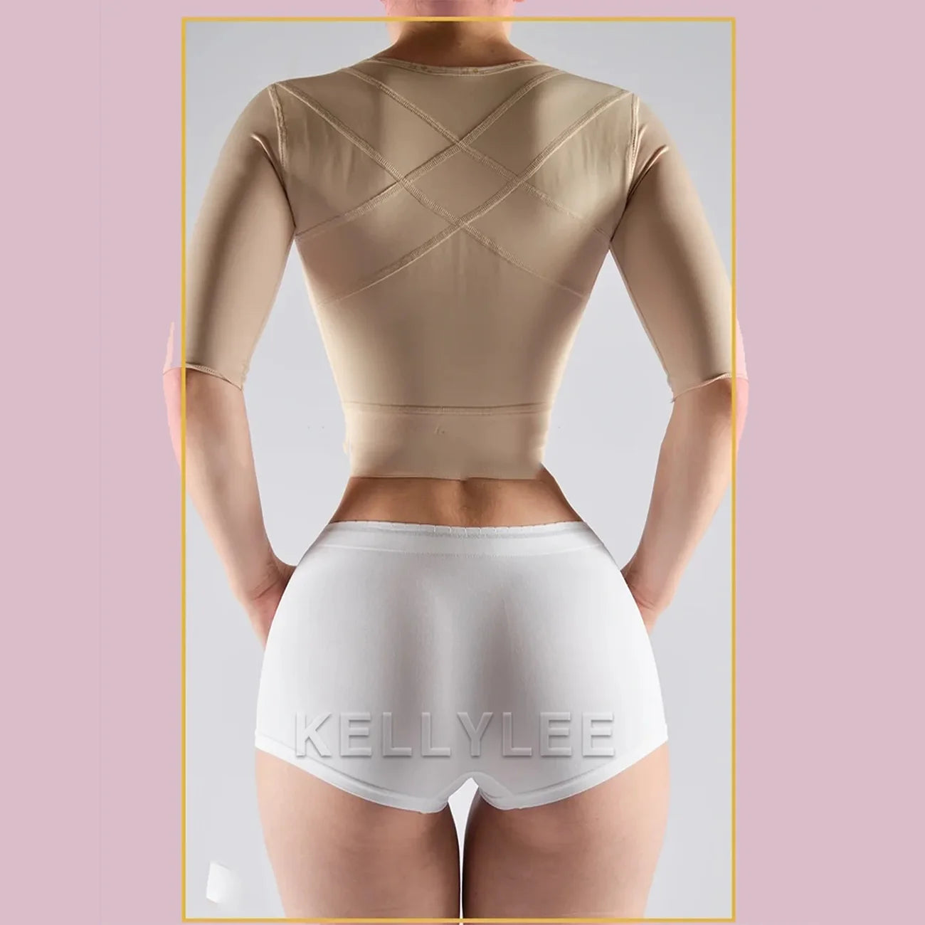 Shaper Tops for Women Arm Compression Post Surgery Front Closure Bra Tank Top Shapewear Seamless Shaped Up Fajas Colombianas
