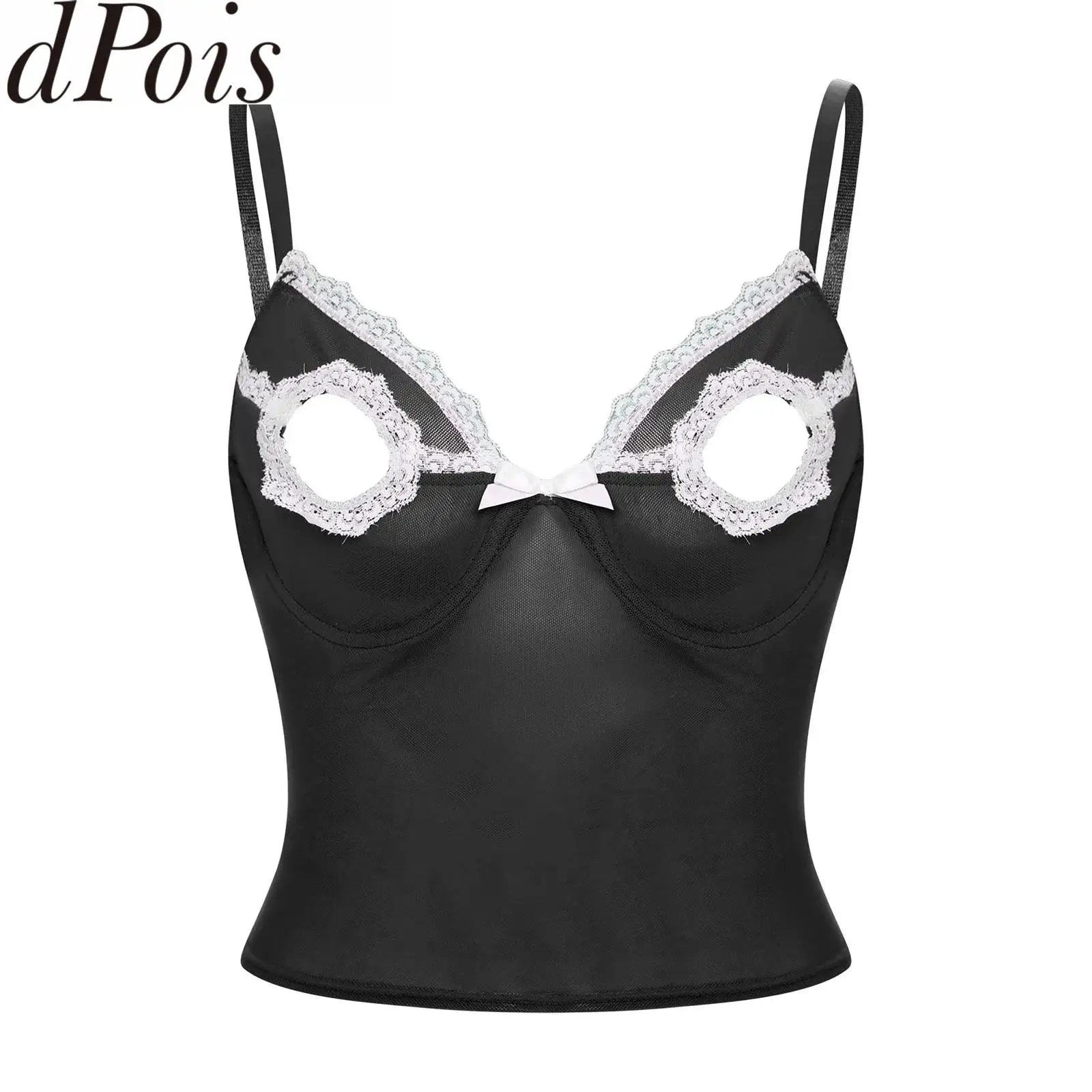 Women Bare Breast Exposed Cut Out Lace Bra Exotic Lingerie Porno Open Cup Bra Hollow Out Pad-free Underwired Brassier Vest Tops