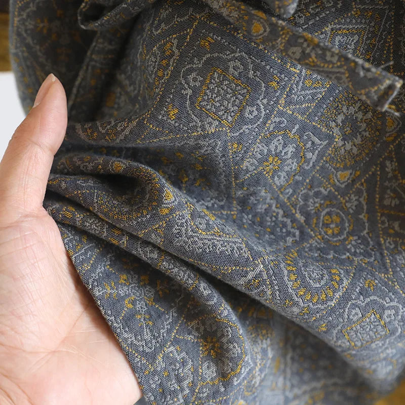 Japanese Style Kimono Pajamas Set Men's Cotton Sleepwear Loose Casual Pijama Mujer Home Clothes Male Retro Printed Pyjamas