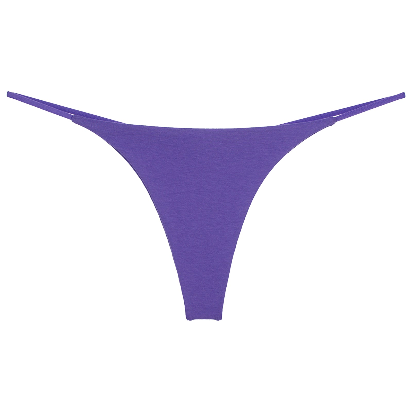 Womens Low Rise Thong Bikini Bottom Beach Sunbathing T-back Swim Wear