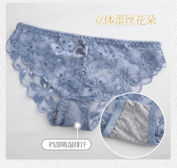 New Push-Up Lingerie Set Comfortable Wire-Free and Lightweight Bra Provides Lift and Side Support Sexy & Exquisite Lace Design