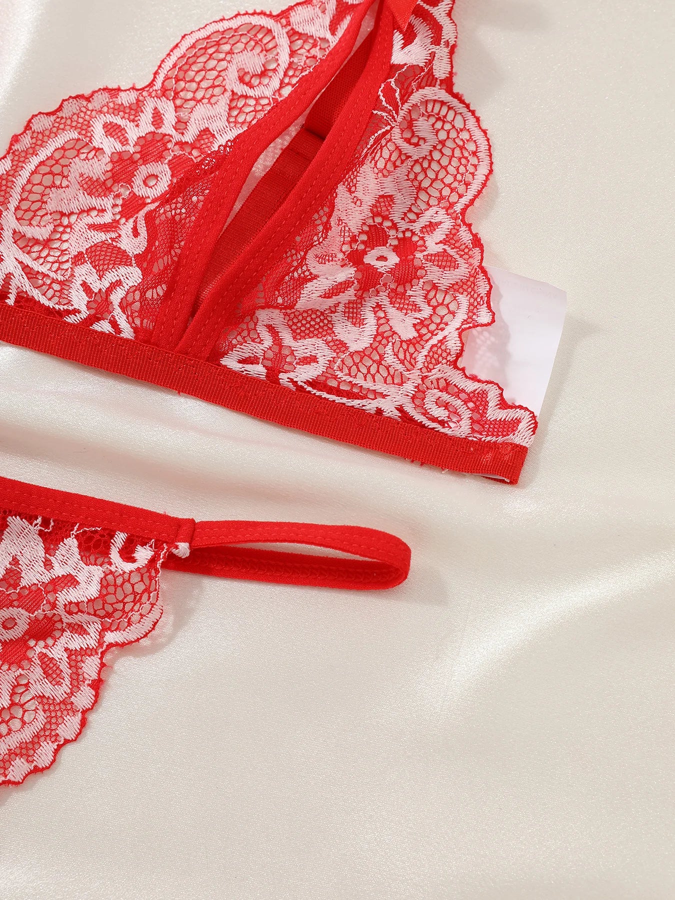 Women Lingerie Bra and Thongs Sets Ultrathin Lace Lingerie Set