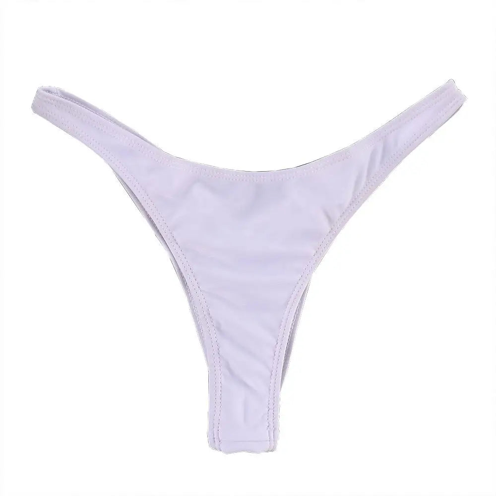 Swim Women Biquini Side Bottoms Shorts Swimsuit Briefs Swimwear Bikini