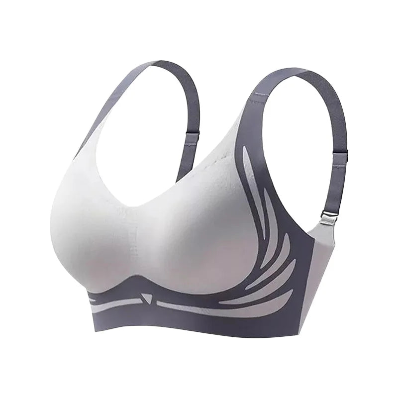 Push-Up Bras For Women Anti-sagging Lift-Up Bra Non-wired Brassiere Seamless Lift-up Yoga Fitness Sleep Vest Sports Brassiere