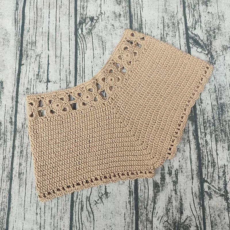 Boring Honey Fashion New Handmade Crochet Bikini Bottom Sexy Beach Holiday Swimwear Women Knitted Swimming Briefs Swim Shorts