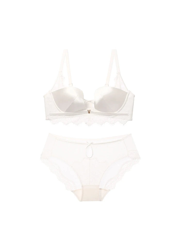 Belamimi New Sexy Push Up Bra  Cup Brassiere Adjustable Plunge Underwear For Women Female Plus Size Lingerie