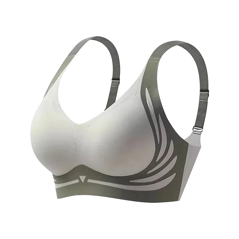 Push-Up Bras For Women Anti-sagging Lift-Up Bra Non-wired Brassiere Seamless Lift-up Yoga Fitness Sleep Vest Sports Brassiere
