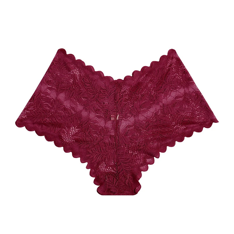 Sexy Lace Lingerie For Women Seamless High Waist Women's Panties Sexy Female Underwear Solid Comfort Hollow Out Briefs Intimates