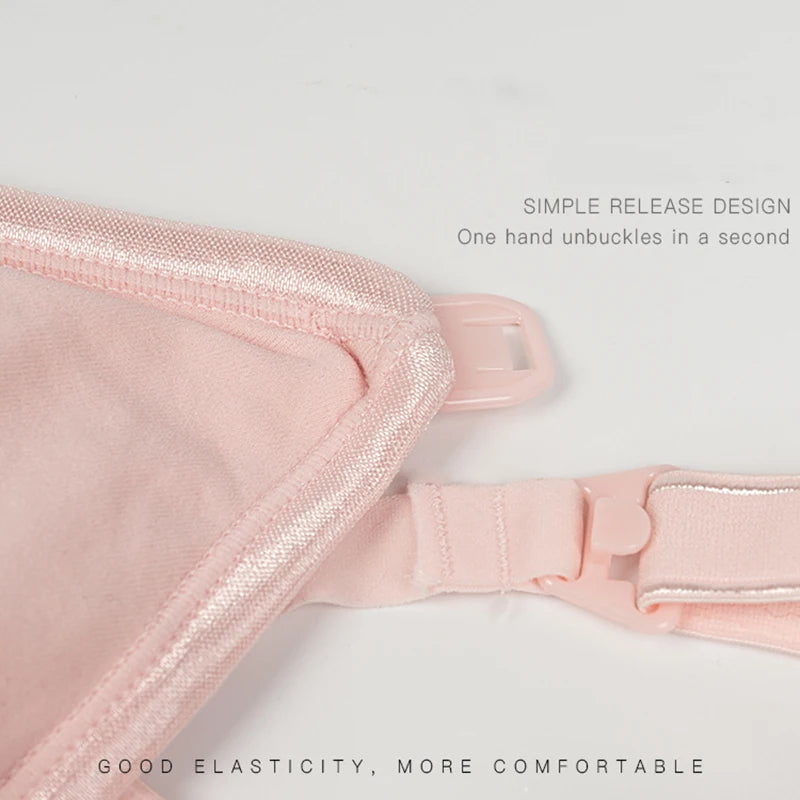 Wireless Maternity Bra Pregnant Women Seamless Prevent Sagging Breastfeeding Bras Push Up Breathable Front Open Nursing Bra Hot