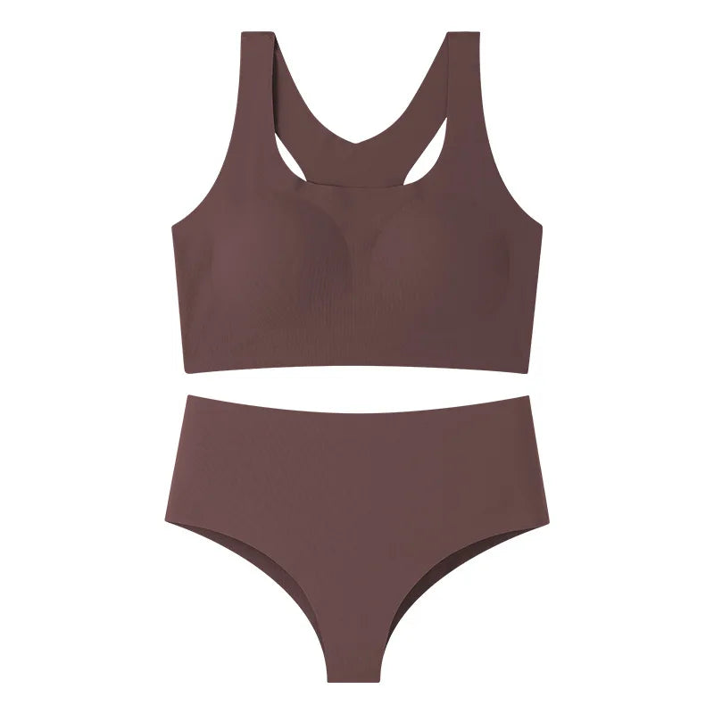 Woman Bras Seamless Wireless Ultra Thin Vest Underwear Top Push Up Summer Bralette Girl Sleep Sports Breathable Bras ﻿