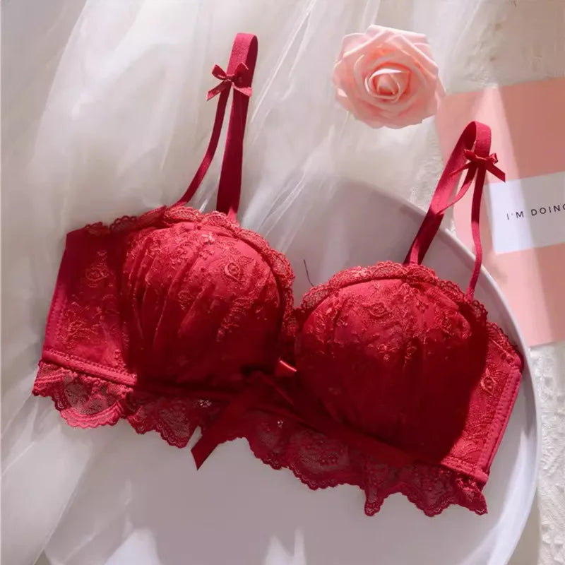 Push Up Bralette Seamless Bra for Women Strapless Lingerie Black Korean Sexy Bras Lady Underwear Lenceria Para Damas Ropa Mujer