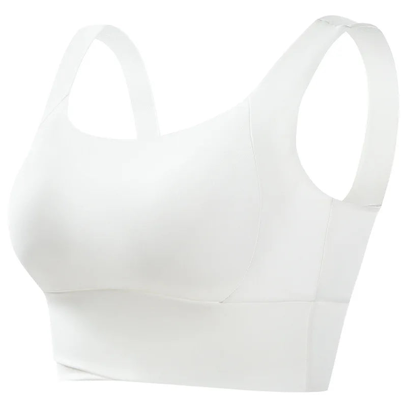 Sport Bras for Women GYM Running Yoga Beauty Back Vest Tank Tops Lager Size Wire Free Push up Padded Shock Absorption Bralette