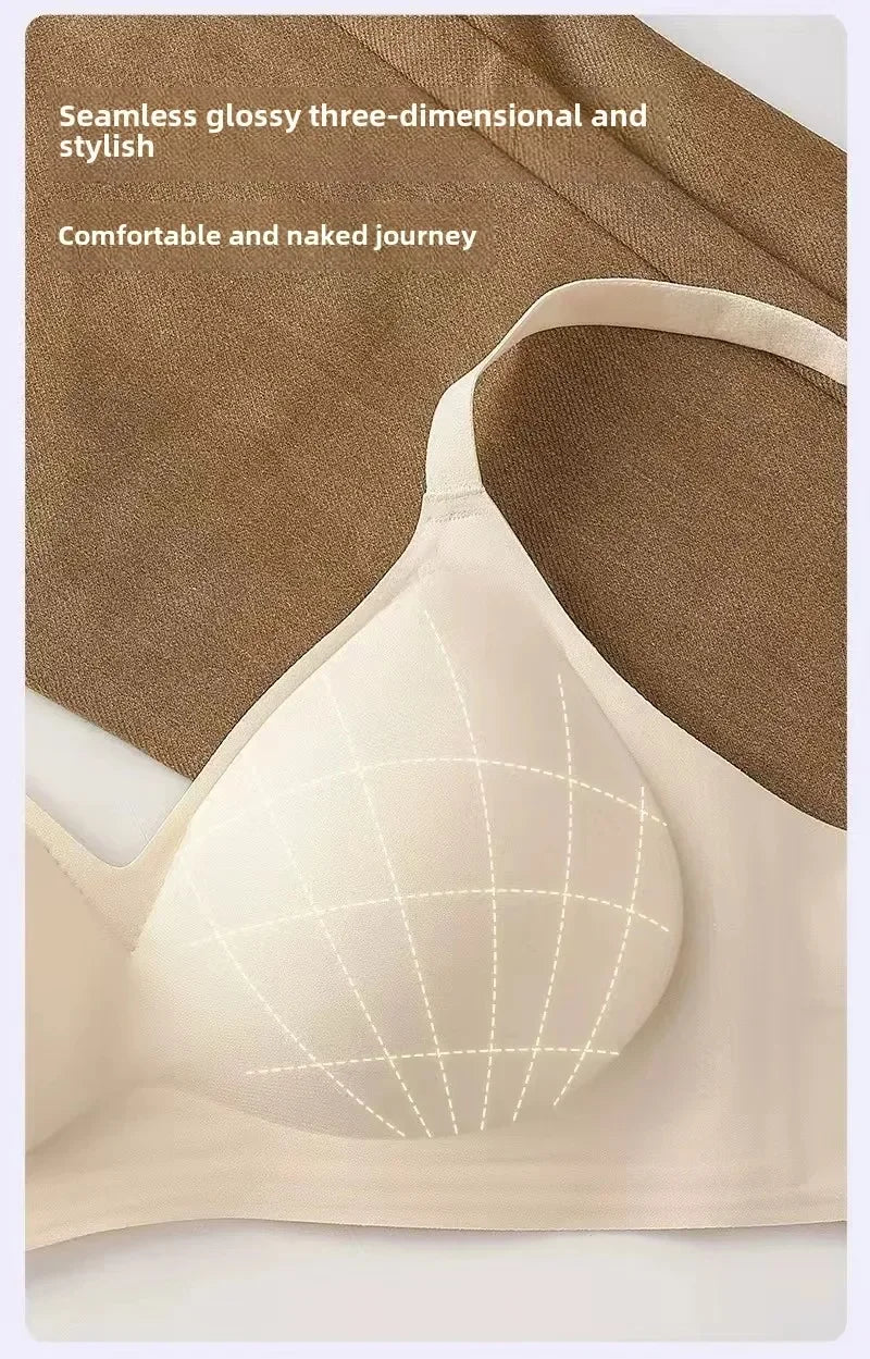 Fashion Seamless Bras Women Comfort Lingerie Padded Sports Tops Underwear Soft Bralette Support Sexy Breathable Bra Intimates