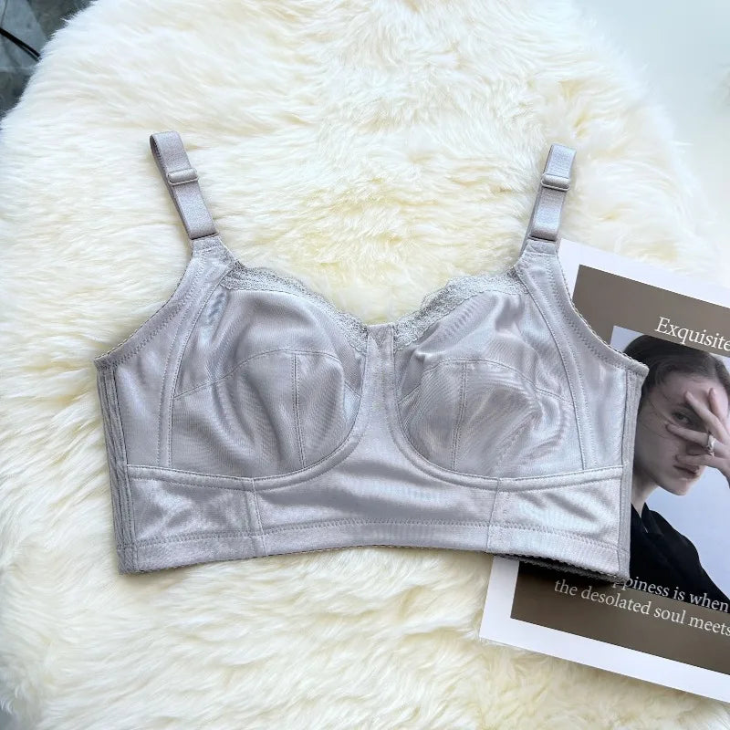 Full Bust Wireless Bra Plus Size Women Full Coverage Minimizer Support Comfort Everyday Non Padded T-Shirt Bra 34-44 BANERDANNI