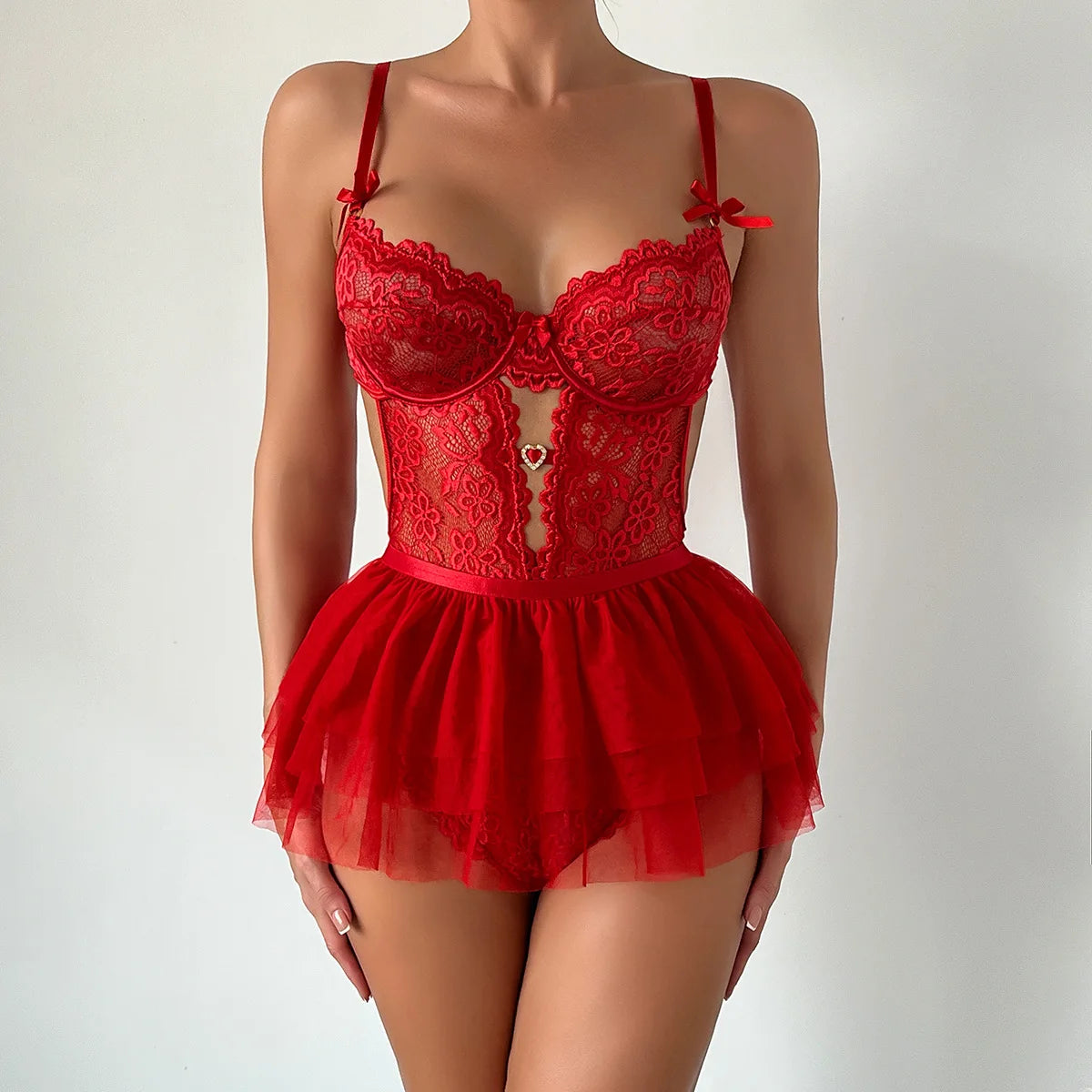 Sexy Lingerie Open Bra Crotchless Underwear For Sex Lace Sleepwear Lingerie Babydoll Bodysuit Lenceria Erotic Sexi Costumes