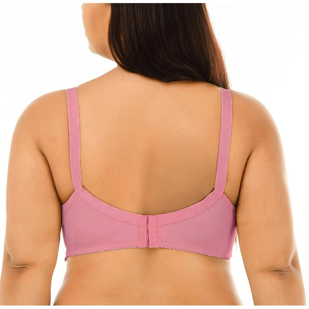 Ruralbras Minimizer Push Up Bras For Women Wireless Full Coverage Cotton Bra Seamless Top Plus Size 38 - 50 C D E F Cup BH C01