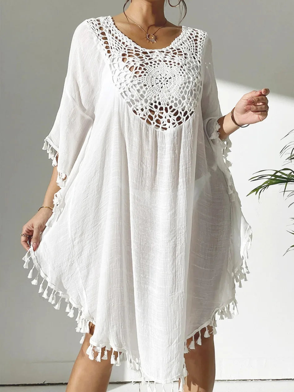 Women's Sexy Swimsuit Cover Up Dress Summer Bathing Suit Beachwear Shirt Cover-ups for Women