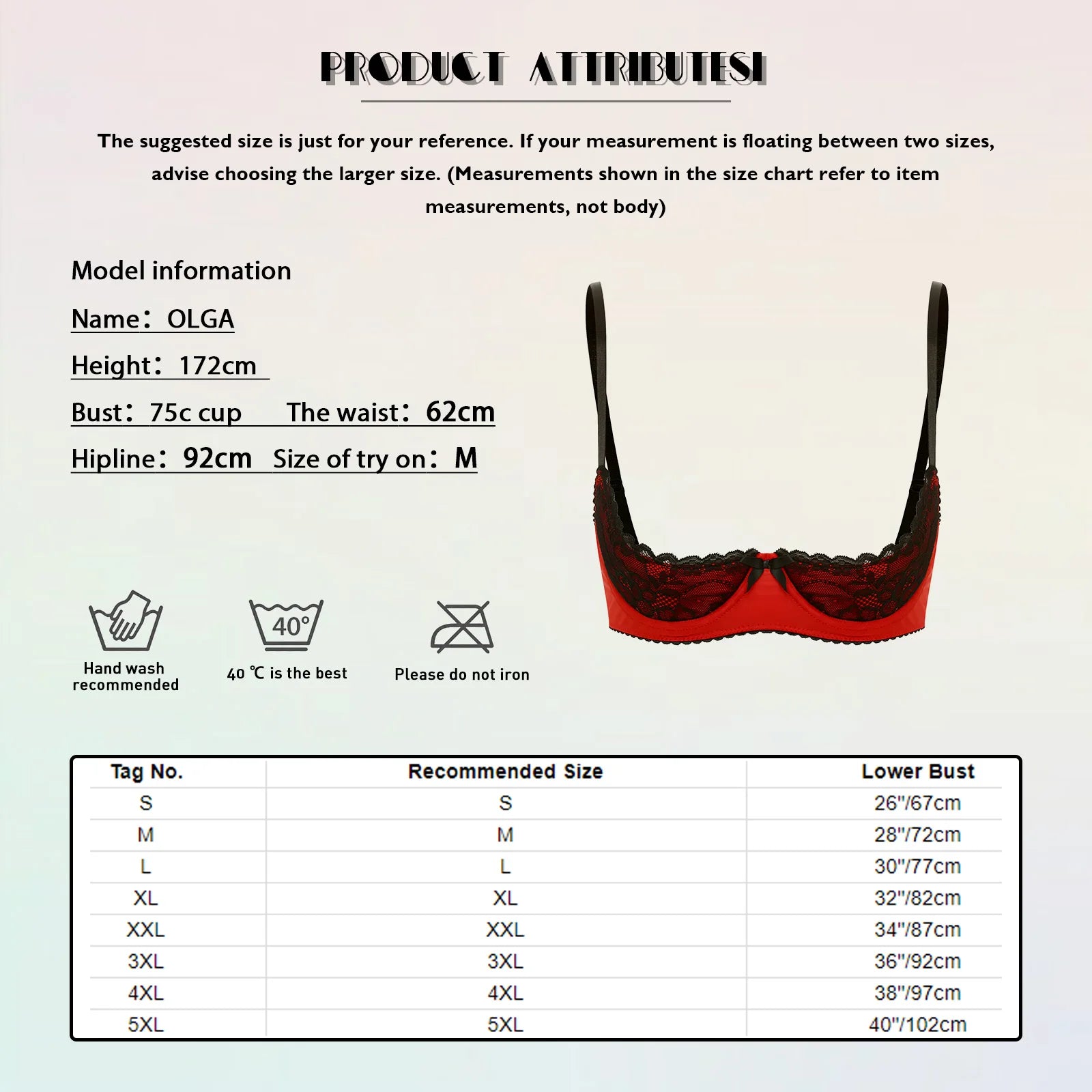 Womens Bra Tops Exposed Bralette Lingerie Adjustable Straps Underwire Half Cup Lace Push Up Balconette Bra Lingerie Underwear