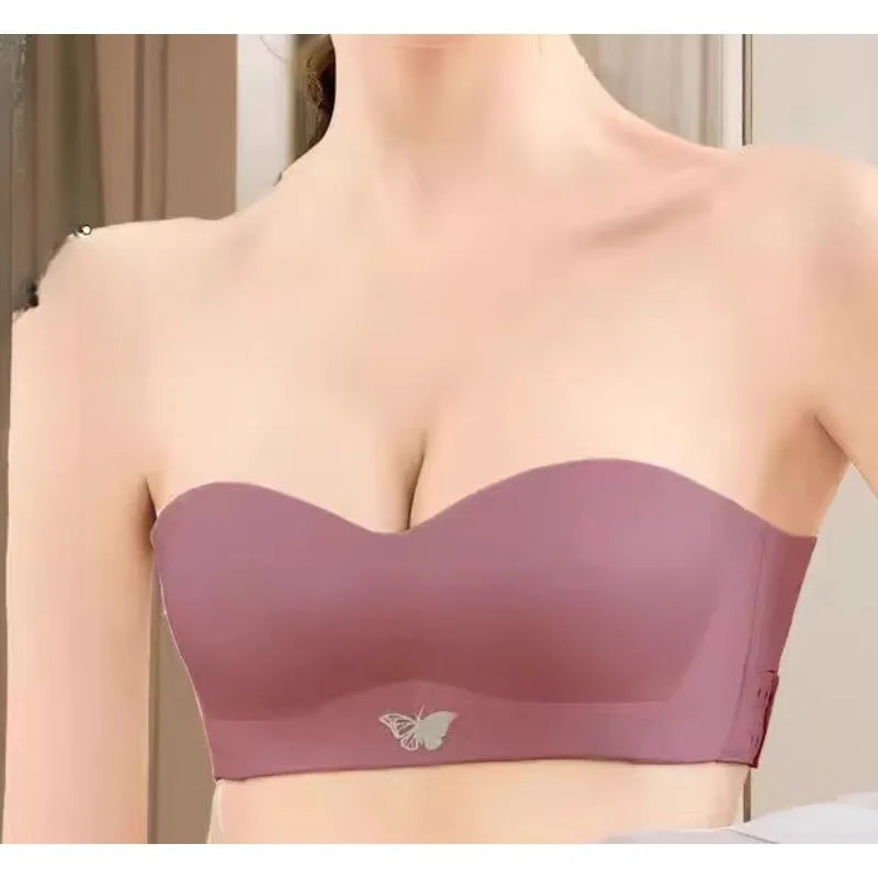 Unlined Bralette Petite Small Bust Adjustable Straps Summer Wedding Halter Backless Plunge Racerback Invisible Seamless Bra S-XL