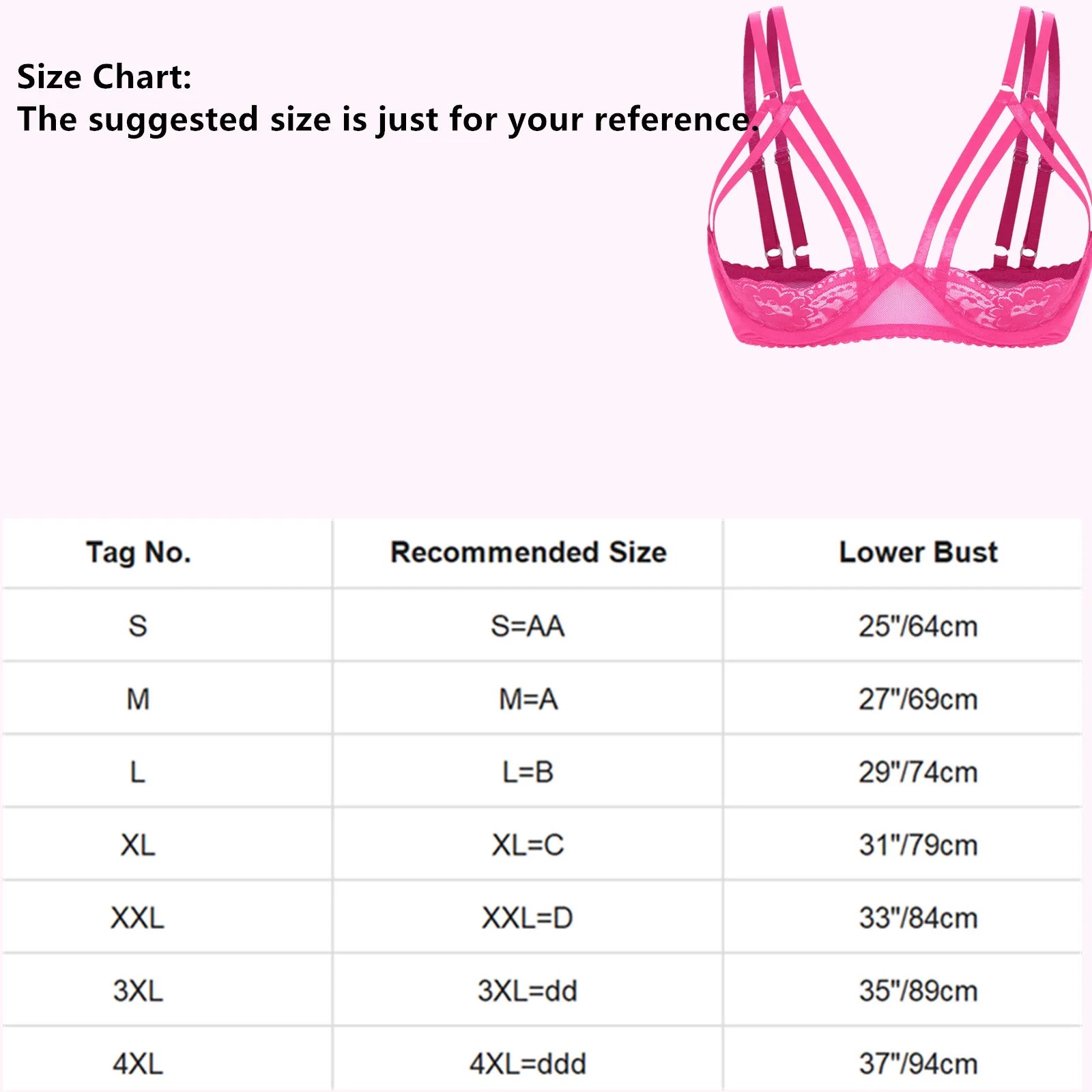 Womens Lingerie 3/4 Lace Cup Bra Push Up Balconette Tops Cupless Brassiere Underwire Open Breast Cup Exposed Nipple Bralettle