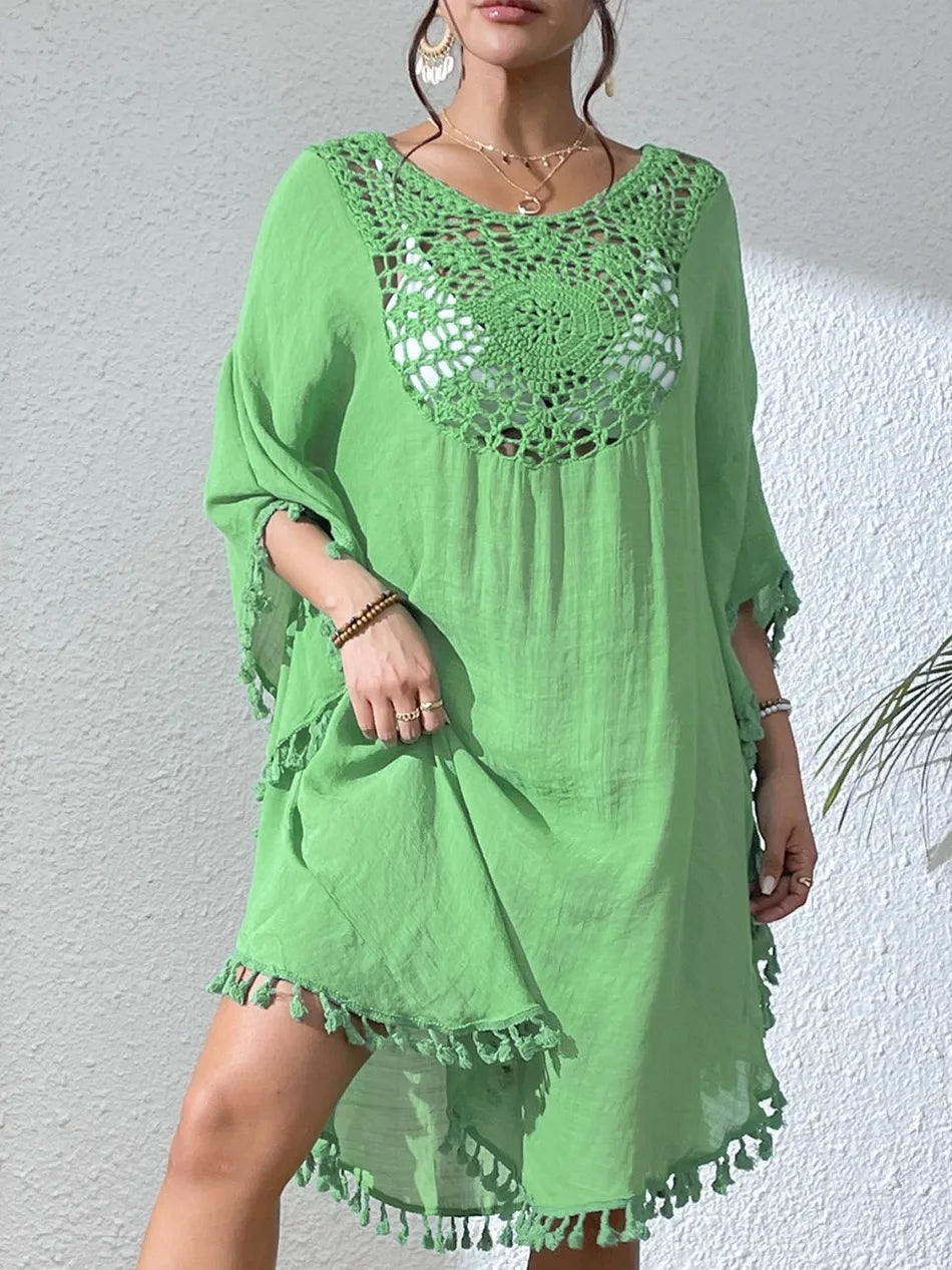 Women's Sexy Swimsuit Cover Up Dress Summer Bathing Suit Beachwear Shirt Cover-ups for Women