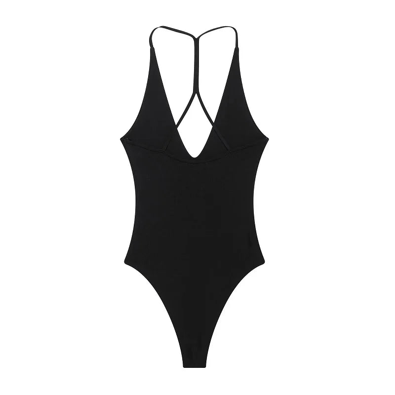 White Body Woman Slip Jumpsuits Sexy Bodys for Women Black Backless Lingerie Bodysuit Women Bustier Sleeveless Tops