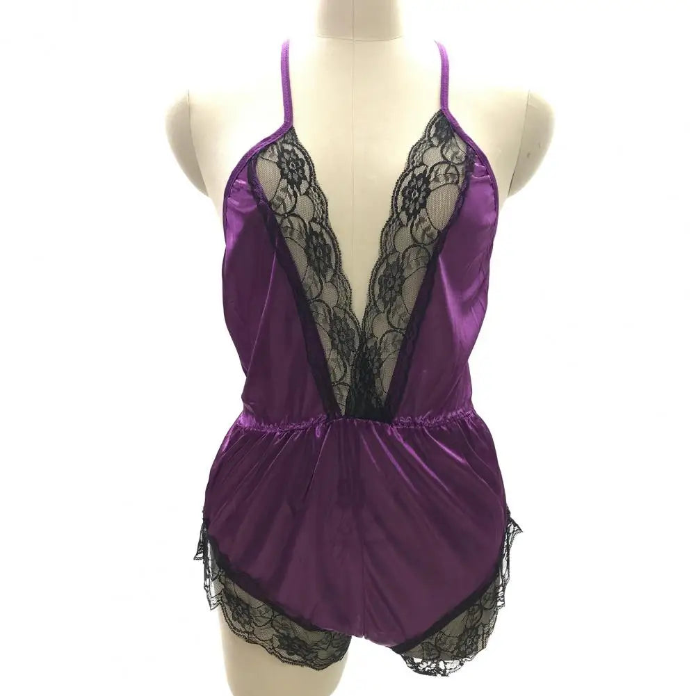 Sexy Lingerie Sleepwear Sling Silky Comfortable Nightwear Womens Silk Satin Sleeveless Robe Kimono Robe Short Bathrobe Pajamas