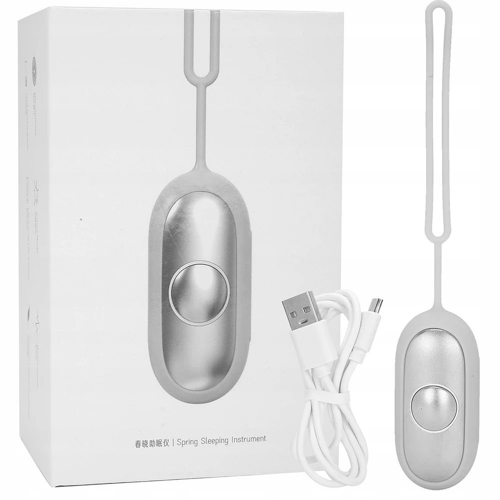 Sleep Aid Device Hand-held Micro-current Sleep Instrument Fast Sleep Focus Attention Sleeping Device for Insomnia Brain Massage