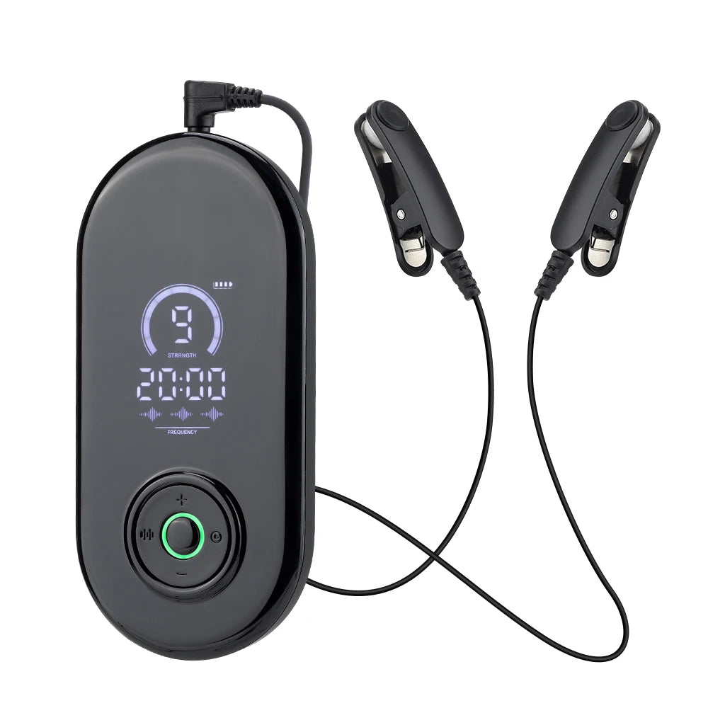 Smart CES Sleep Aid Ear Clip Relaxation Device USB Rechargeable Sleep Helper for Adults Improve Sleep Comfort