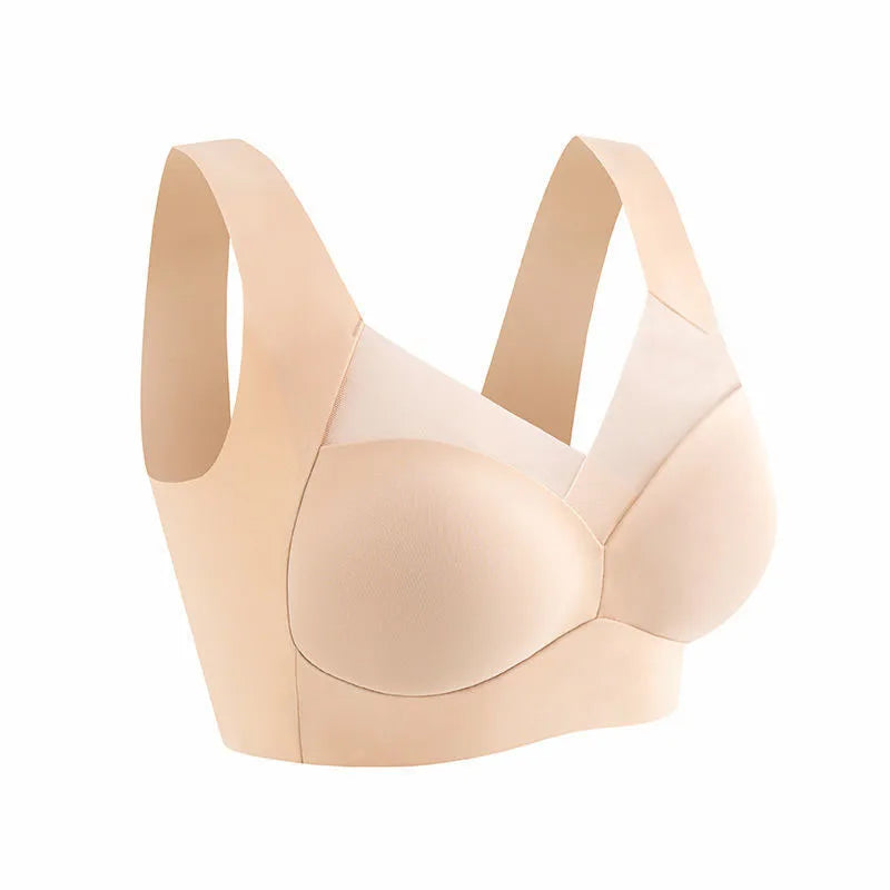 Seamless Bras For Women Large Size Top Comfortable No Wire Push Up Bra Underwear Yoga Fitness Sport Female Lingerie L-3XL