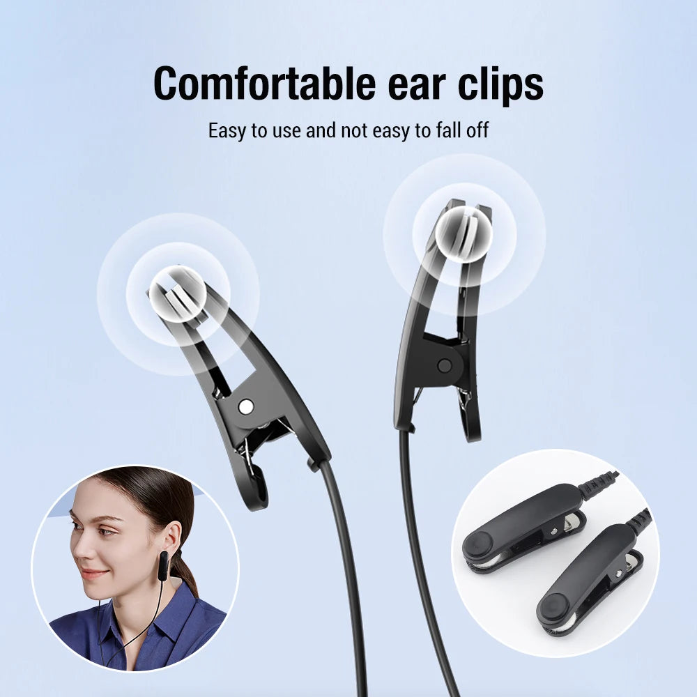 CES Sleeping Aid Microcurrent Stimulation Insomnia Electrotherapy Device Anxiety Depression Migraine Relieve Head Pain Relax
