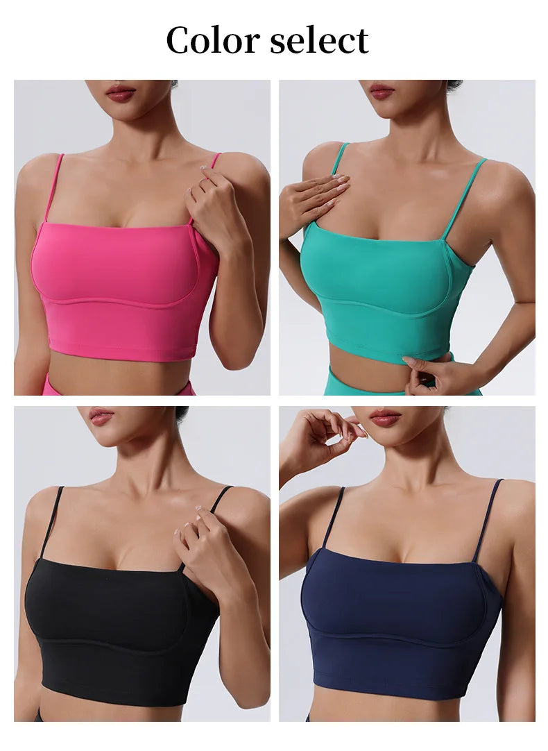 Sexy Women Sports Bra Top Women Push Up Sport Bra Yoga Gym Workout Crop Top Brassiere Fitness Top Sport Bra Breathable Bras
